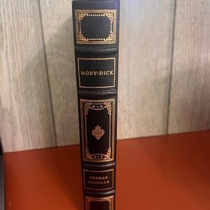 Moby Dick Herman Melville Franklin Library Heirloom 1979 Gold Gilt Leather Book